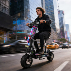 ZonDoo RoadHitter Hyper Electric Scooter - 10000W Dual Motor, 68 MPH
