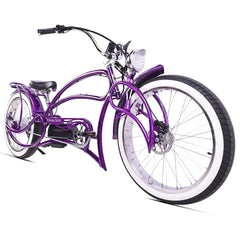 Tracer Beyond Pro 800W 26" Classic Stretch Chopper EBike