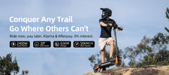 Cunfon RZ1000 Electric Scooter - Dual Motor 2400W, All-Terrain