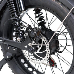 Nakto F2 Electric Bike 750W Motor - Black