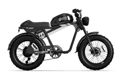 Qiolor Tiger RE Retro Electric Fat Tire Bike - 750W, Up to 130 Mile Range