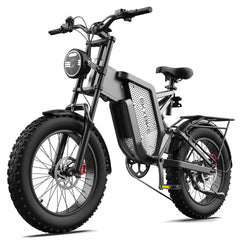 EKX X20 Electric Bike Mountain Moped Ebike 20 Inch Fat Tire 2000W 48V 35AH