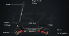 Nanrobot LS7 + 72V Electric Scooter