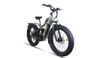 Bee Defender Super Frame Full Suspension Mountain Electric Bike