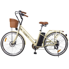 Nakto Classic 2 Electric Bike - Cream