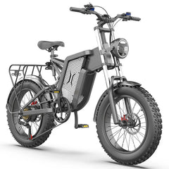 EKX X20 Electric Bike Mountain Moped Ebike 20 Inch Fat Tire 2000W 48V 35AH