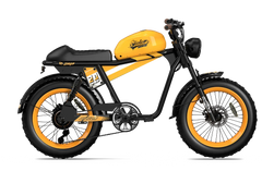 Qiolor Tiger RE Retro Electric Fat Tire Bike - 750W, Up to 130 Mile Range