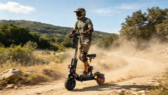 ZonDoo ZO01 Plus Electric Scooter with NFC - 6000W Dual Motor, 56 MPH
