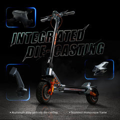 Cunfon RZ1000 Electric Scooter - Dual Motor 2400W, All-Terrain