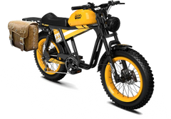Qiolor Tiger RE Retro Electric Fat Tire Bike - 750W, Up to 130 Mile Range