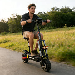 ZonDoo ZO03 Electric Scooter - 5600W Dual Motor, 45 MPH, 50-Mile Range **PRE-ORDER**