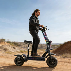 ZonDoo RoadHitter Hyper Electric Scooter - 10000W Dual Motor, 68 MPH