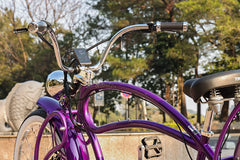 Tracer Beyond Pro 800W 26" Classic Stretch Chopper EBike