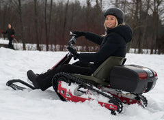 ENVO Electric SnowKart | 750W Snow Go-Kart