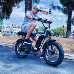 Nakto F2 Electric Bike 750W Motor - Black