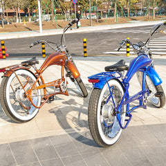 Tracer Twenty5 800W Chopper Stretch Cruiser Ebike