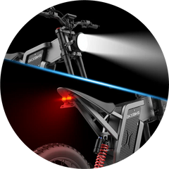 EKX X21 Adults Electric Bike 2000W 48V35AH 55km/h Lithium Battery Snow Electric Motorcycles 20“*4.0 Off Road Tyre Mountain Ebike