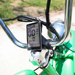 Tracer Signature Pro 26'' 800W Chopper Cruiser Electric Bike w/ Cigarette Lighter & USB Charging Port