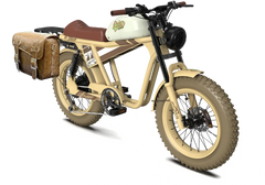 Qiolor Tiger RE Retro Electric Fat Tire Bike - 750W, Up to 130 Mile Range