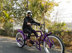Tracer Beyond Pro 1000W 26" Classic Stretch Chopper EBike