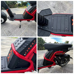 LinksEride Luxury Citycoco Scooter Fat Scooter - 4000w 80kmph