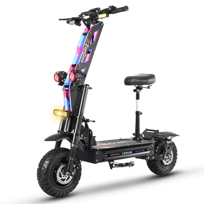 ZonDoo RoadHitter Hyper Electric Scooter - 10000W Dual Motor, 68 MPH
