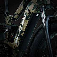Bee Defender Super Frame Full Suspension Mountain Electric Bike