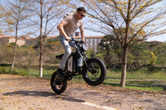 EKX X20 Electric Bike Mountain Moped Ebike 20 Inch Fat Tire 2000W 48V 35AH