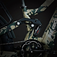 Bee Defender Super Frame Full Suspension Mountain Electric Bike