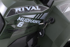Tao Motor Mudhawk 6 Youth ATV with Remote Shut Off