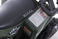 Tao Motor Mudhawk 6 Youth ATV with Remote Shut Off