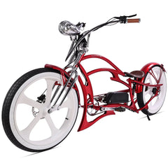 Tracer Raptor Pro DS 800W Stretch Cruiser Ebike