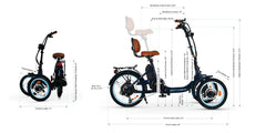 Six Three Zero Two Front Wheel 750w Electric Bike