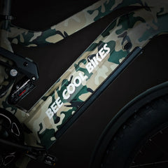 Bee Defender Super Frame Full Suspension Mountain Electric Bike
