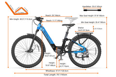 Cyrusher Sprint Step-Through City E-Bike