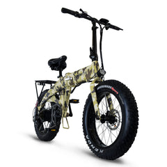 Defiant Fat Tire Folding Electric Bike by Jupiter Bike