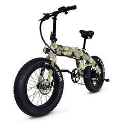 Defiant Fat Tire Folding Electric Bike by Jupiter Bike