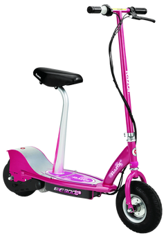 Razor E300S Electric Scooter Seated