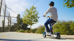 Razor E300S Electric Scooter Seated
