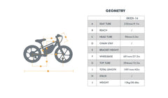 Eunorau EKIDS16 1.0 Electric Bike