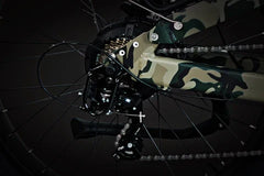 Bee Defender Super Frame Full Suspension Mountain Electric Bike