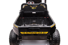 Freddo 24v 6 Wheeler Tractor Trailer Electric Go Kart w/ Dump Cart