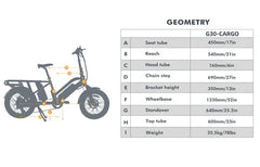 Eunorau G30-CARGO 2.0 Electric Bike