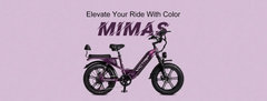 Victrip Mimas Torque Sensor Step Thru EBike with Rack and Fender