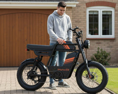 Riding Times GT33 All-Terrain Cafe Racer Cargo Electric Bike