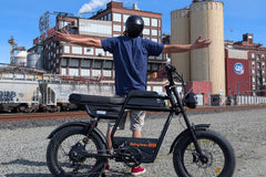 Riding Times GT33 All-Terrain Cafe Racer Cargo Electric Bike