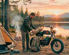 Riding Times GT33 All-Terrain Cafe Racer Cargo Electric Bike