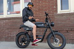 Riding Times GT33 All-Terrain Cafe Racer Cargo Electric Bike