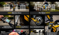Heybike Villain Electric Dirt Bike