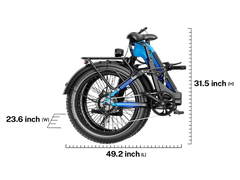 Heybike Horizon Electric Bike - Top Speed 28 MPH